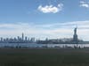 The Statue of Liberty, taken from Jersey City.