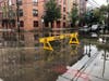 "Roads and low lying properties including parking lots, parks, lawns, and homes" may flood in Hudson County during the nor'easter, NWS says.