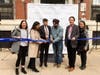 Officials at the Hoboken Community Center.