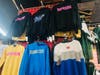 While Urban Outfitters has been selling a $140 Hoboken hoodie, Cheap Maggie's, a discount clothing store on Washington Street in Hoboken, sells sweatshirts for $14.99 each (pictured). What would you pay?