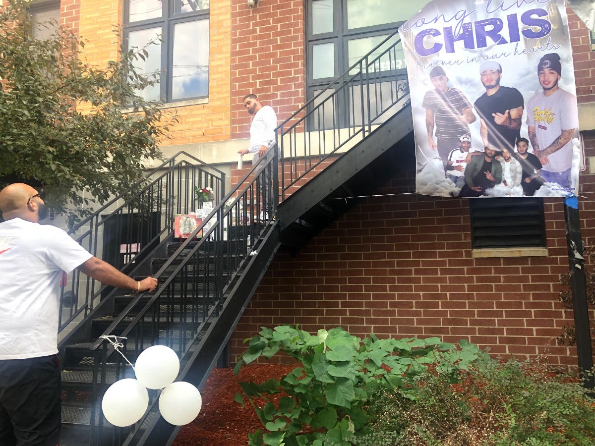 Chris Garcia of Hoboken was "murdered when he tried to break up a fight that didn’t originate with him," said a neighbor.