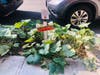 A born and raised Hoboken resident didn't care that the mile-square city lacks gardens. She's growing her gourds right near the road.