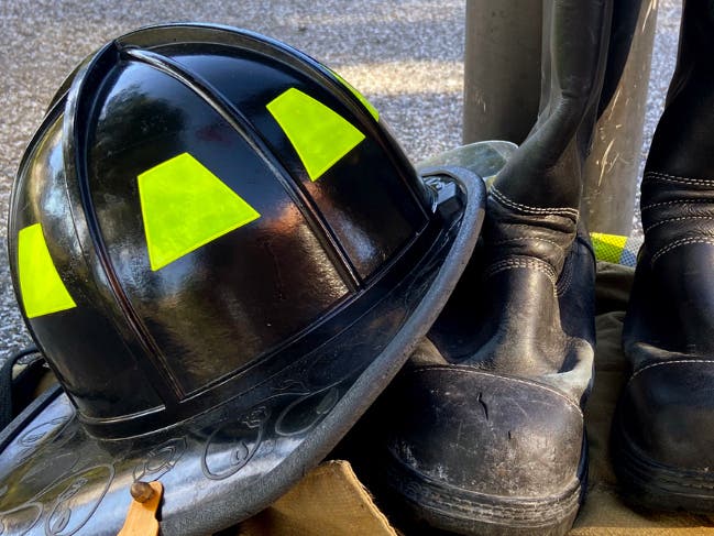 Volunteer Fire Chief Robert Hebrank has died at 48. Services were scheduled for Sunday and Monday, with a procession down an Essex County street Monday.