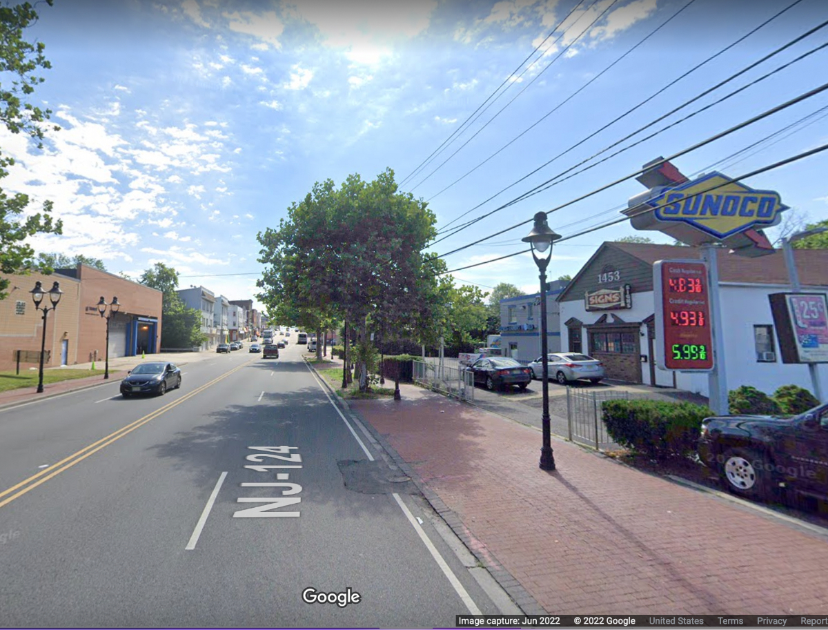 A woman had left her BMW running at this Maplewood gas station, when someone pulled alongside her in a Mercedes Benz and took her car.
