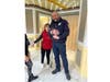 Police helped kids and adults with disabilities enjoy the holidays by serving as storekeepers in a 53,000-square-foot "town."