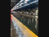  With flooding at the Hoboken Train Terminal, NJ Transit announced 30-minute transit delays and posted photos of the area.