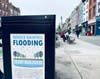 Heavy rainfall may coincide with high tide in Hudson County on Monday morning.