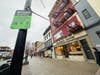 Metered parking is available near the Hoboken Starbucks.