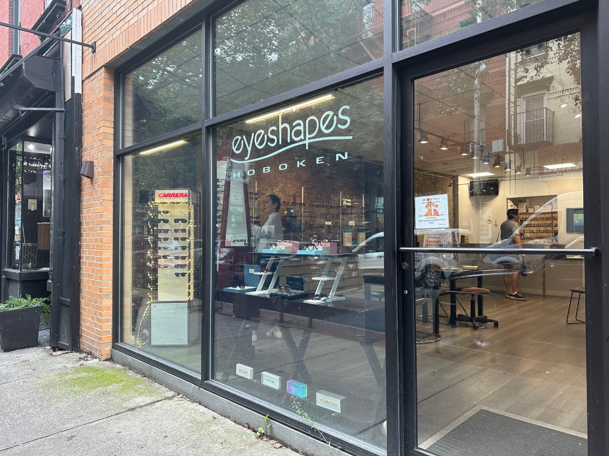 Eyeshapes on First Street in Hoboken will remain until the end of its lease in August.