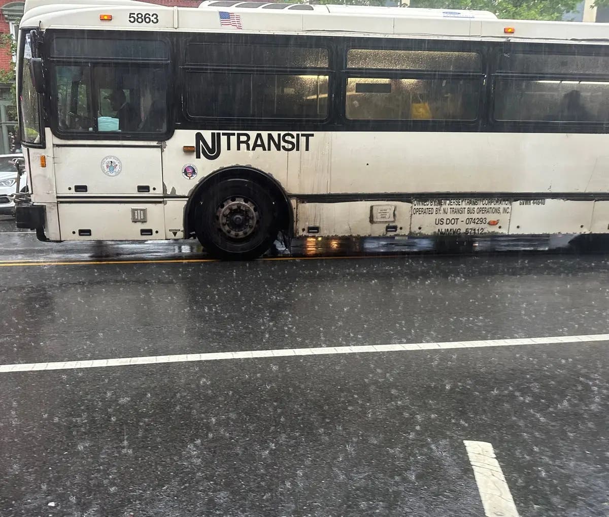 Thunderstorms and heavy rain are expected through Friday morning in Hudson County, NJ.