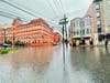 Hoboken at high tide on Friday.