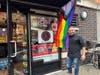 Fans of Uncle Milton's Cafe in Hoboken now have more rainbow flags to enjoy, including on the sidewalk.