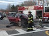 Ridgewood residents were concerned after 2 cars collided at an intersection near an elementary school Wednesday.