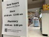 Need a prescription? Make sure you know the pharmacy hours.