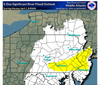 As much as 2 inches of rain could fall over Hudson County through Thursday.