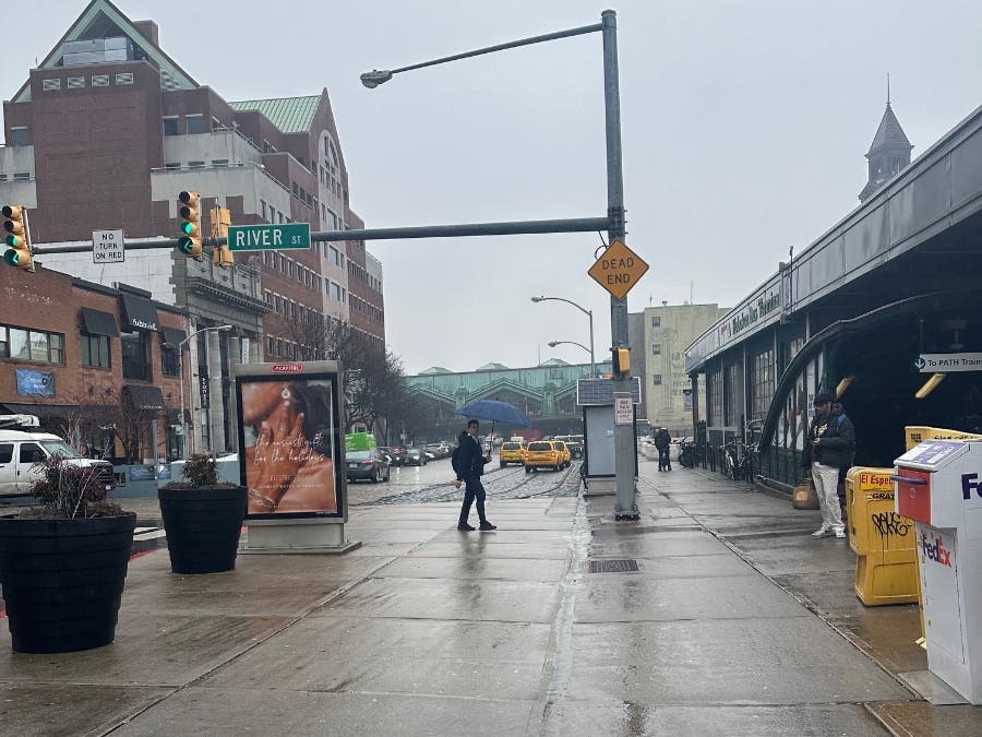 Repairs to a collapsed sewer will back up traffic near the south end of Hoboken, the city said.