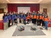 The 90 students that make up the two Glen Rock Robotics teams —​ Cosmic Goose and Galactic Pigeon  —​  participated in 8 competitons.