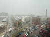 Hoboken, looking north, just before 10 a.m.