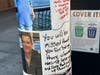 A tribute in downtown Hoboken.