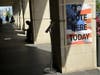 A polling place in Hoboken, near the Hudson River, on Tuesday.
