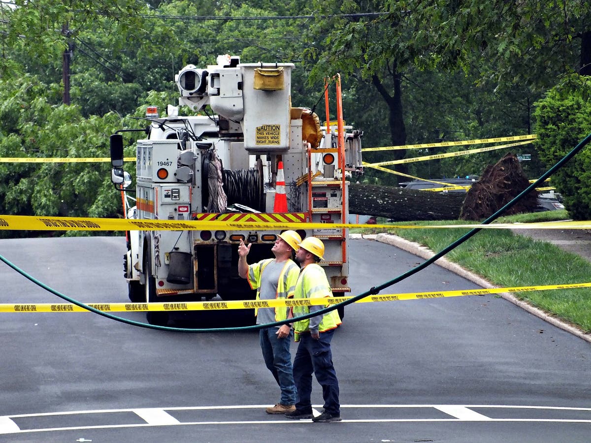 Tree Hits Power Line, Which Falls On Car In Glen Rock: Cops | Ridgewood ...