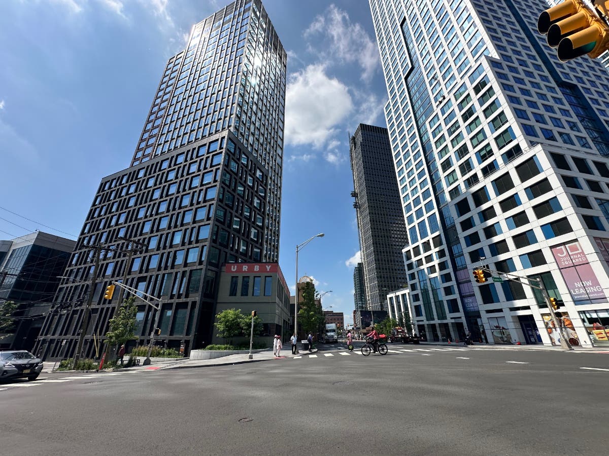 Residential towers are rising in Jersey City's centrally located Journal Square area. Now, a two-tower project by KRE will contain affordable housing.