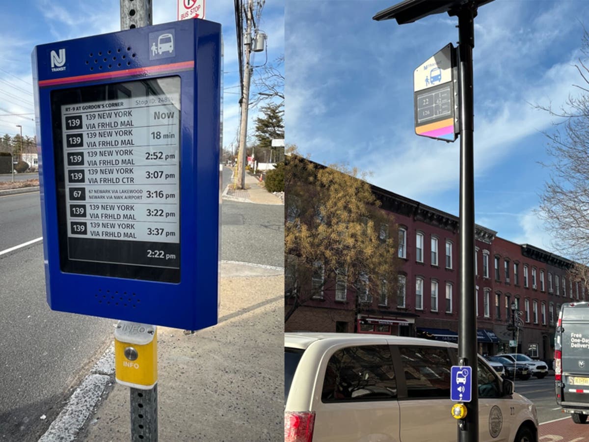 Hoboken and Manalapan got two signs each.