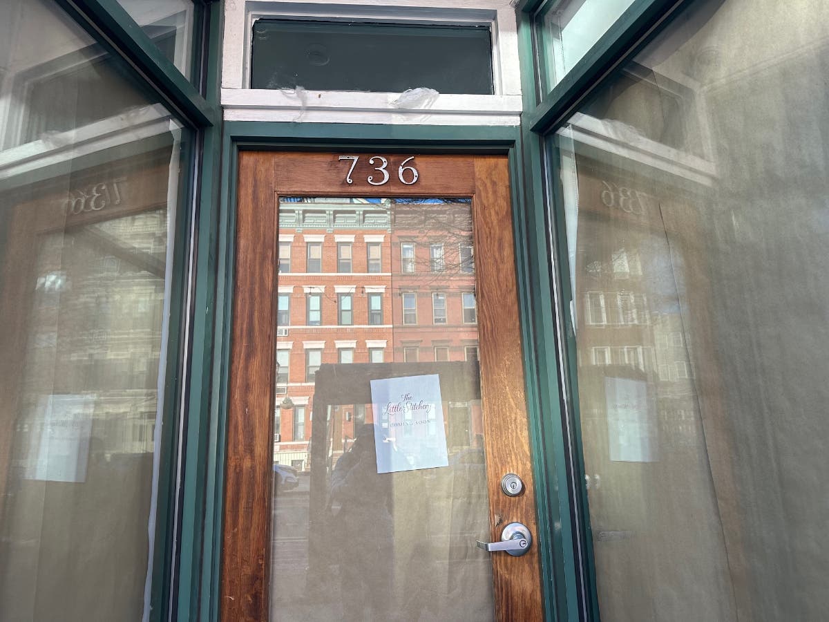 What's coming to this spot on upper Washington Street?