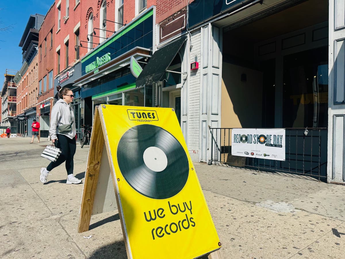Tunes in Hoboken will open at 8 a.m. this Saturday with special items for sale. See other record stores, comic book shops, and bookshops that will have deals on the next three weekends.