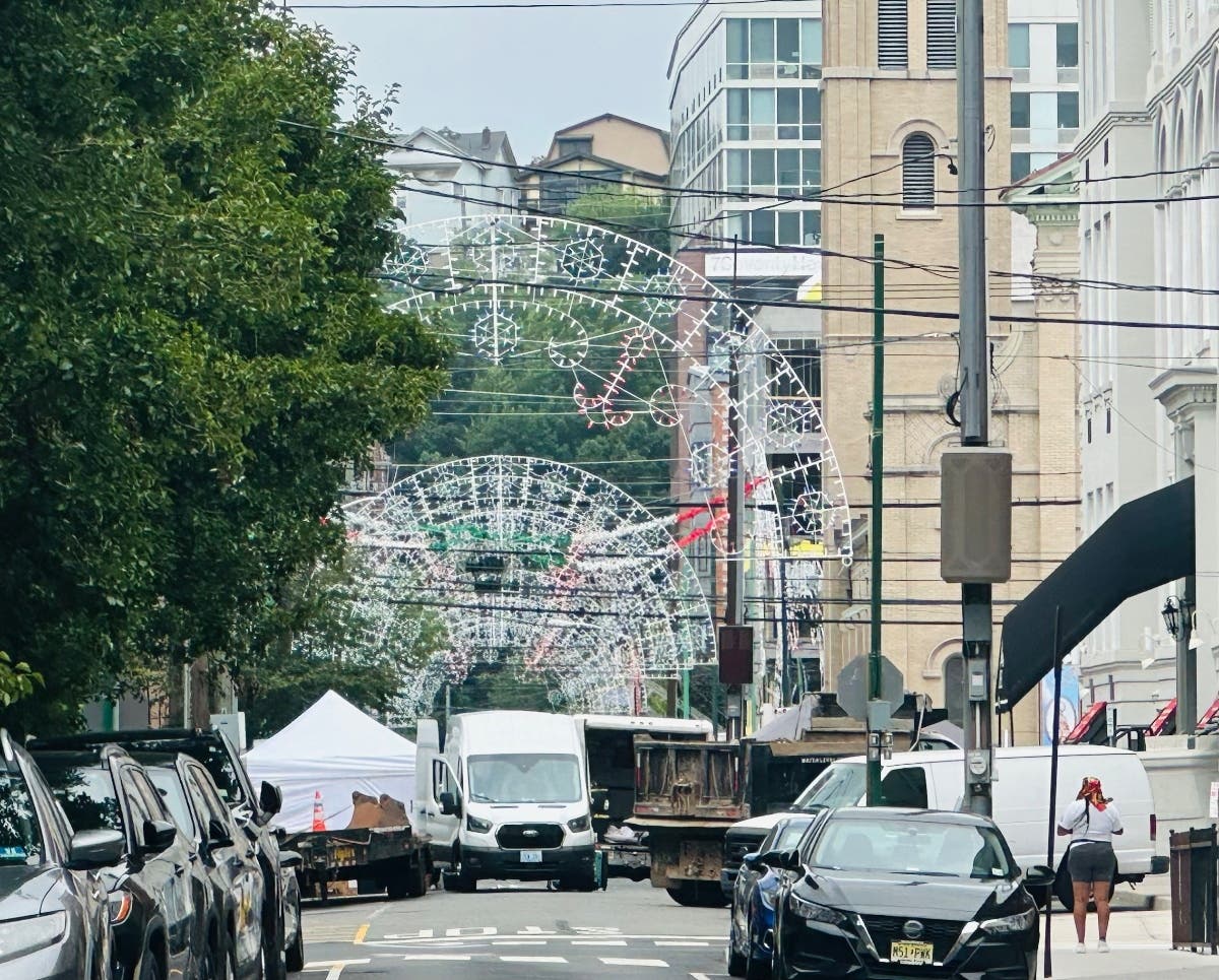 The St. Ann's Festival takes place on Seventh and Jefferson streets in Hoboken.