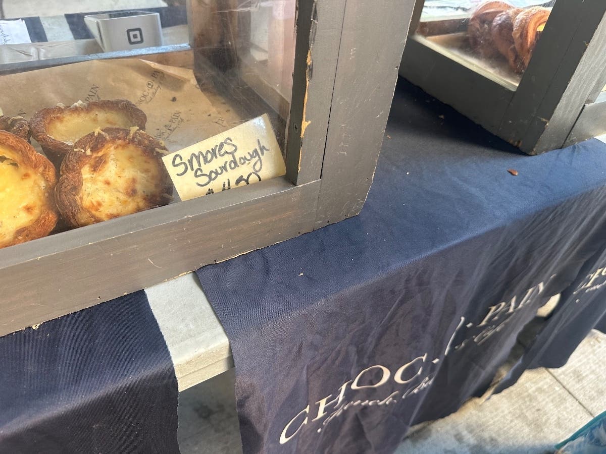 S'mores bread? It sold out quickly on Saturday, but it's back in time for S'mores Day.