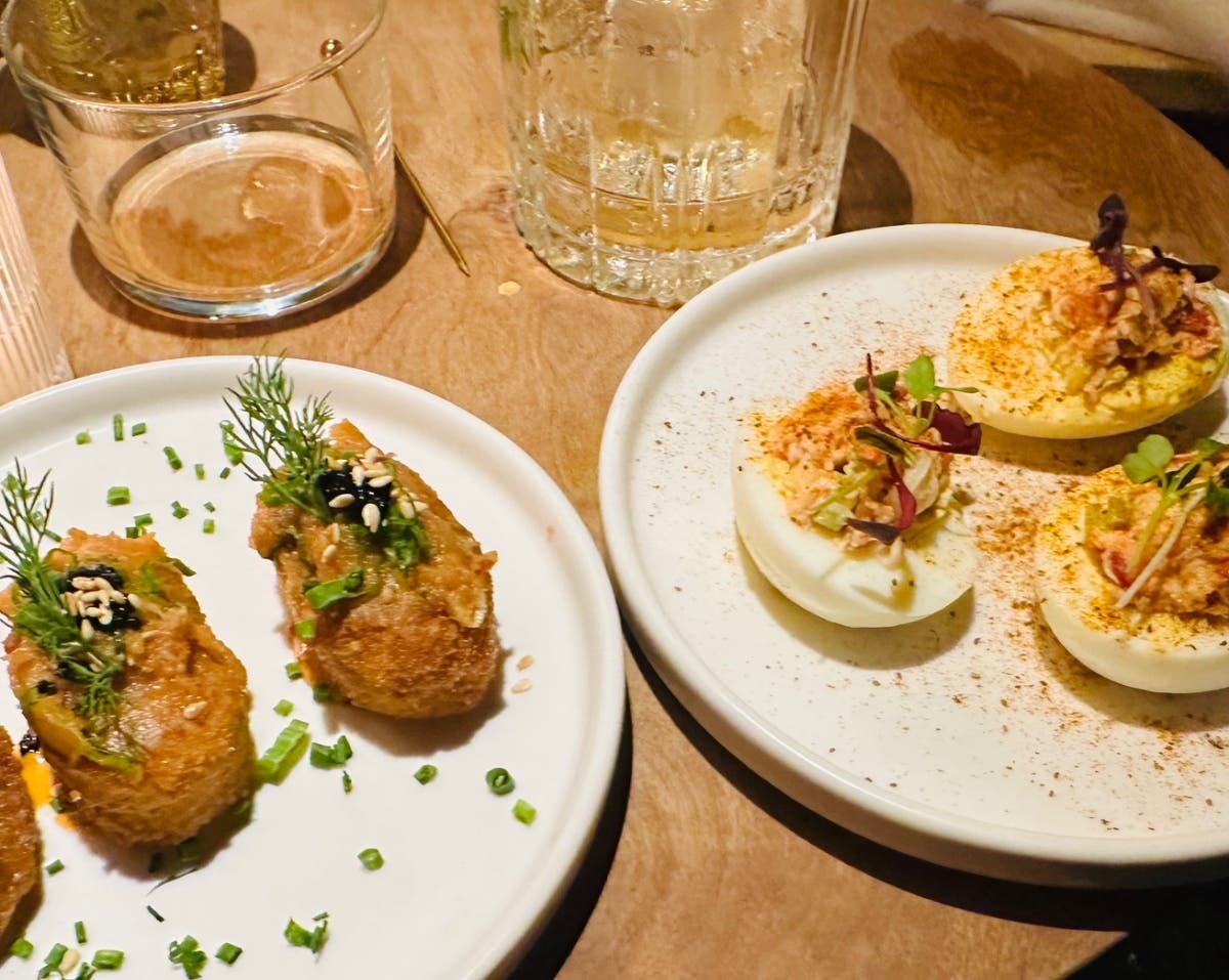 What will your palate discover at the first-ever Hoboken Restaurant Week? Pictured: bites from SRO, a new Hoboken eatery.