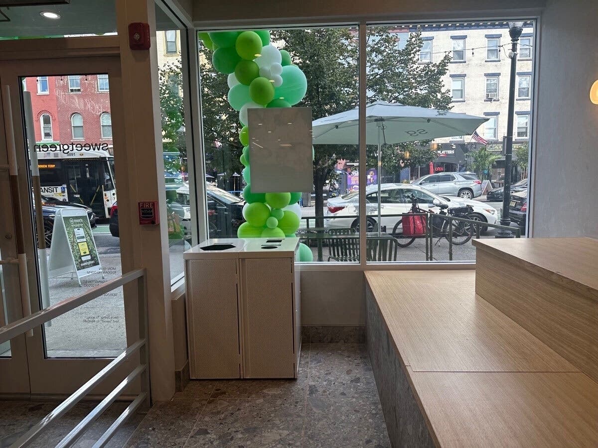 The restaurant chain opened its Hoboken location a year ago.