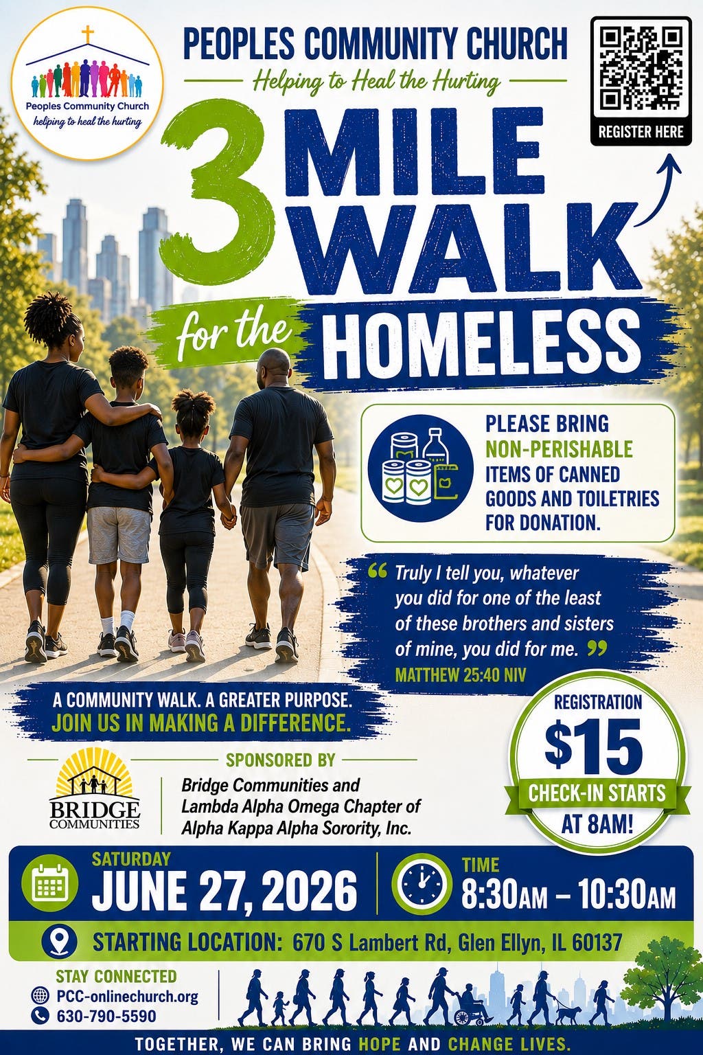 Annual 3-Mile Walk for the Homeless