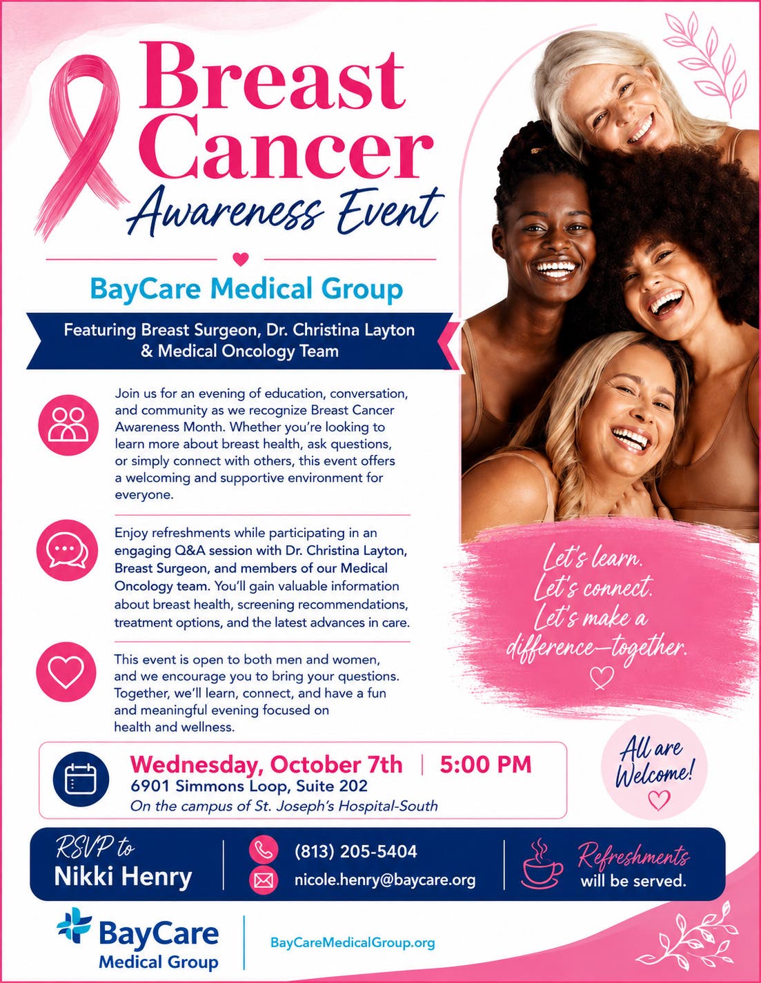 Breast Cancer Awareness Month Event