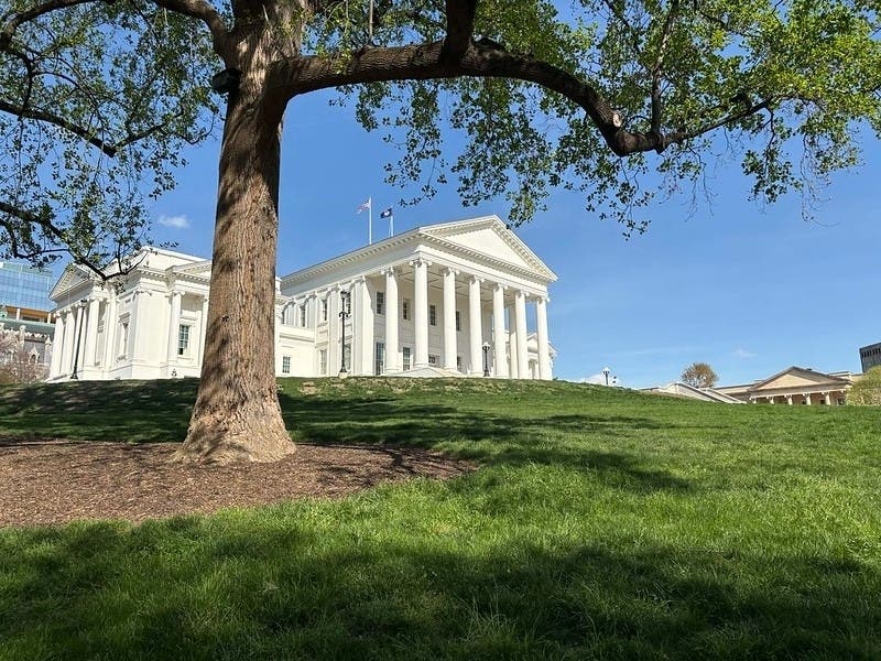The State Capitol in Richmond. 