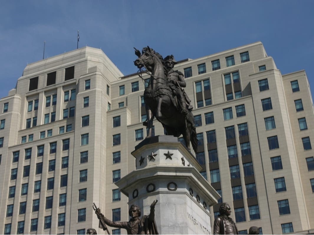 The Virginia General Assembly Building in Richmond.