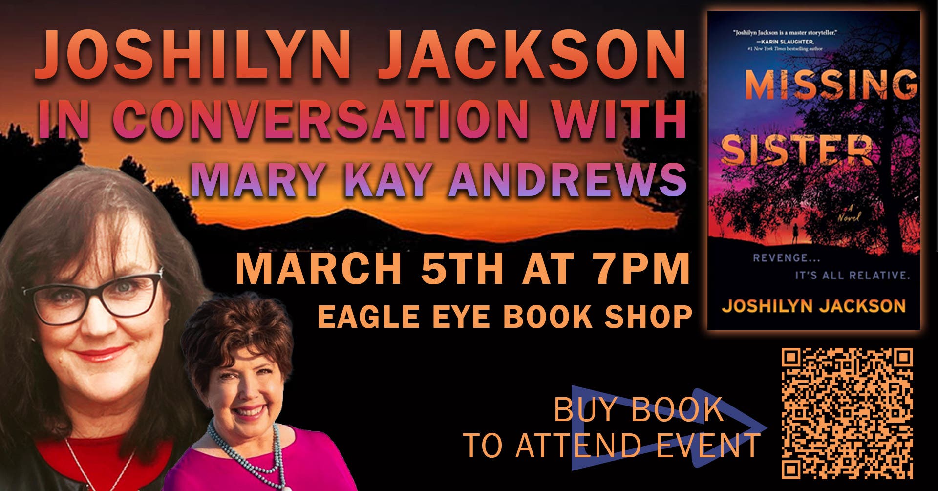 Joshilyn Jackson with Mary Kay Andrews - Missing Sister