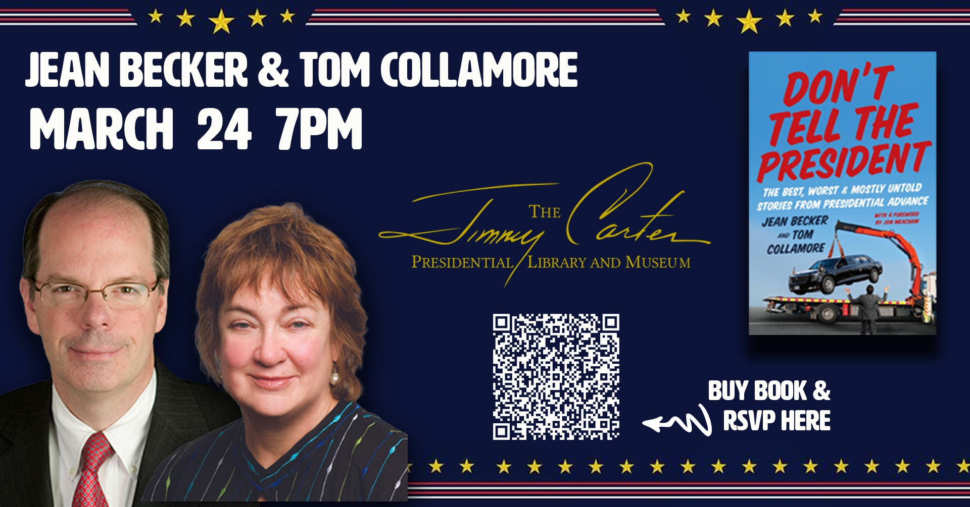 Jean Becker & Collamore at the Carter Presidential Library