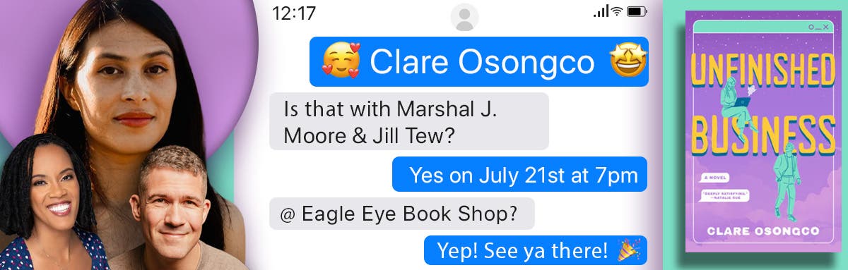 Clare Osongco, Marshall J. Moore, and Jill Tew- Unfinished Business