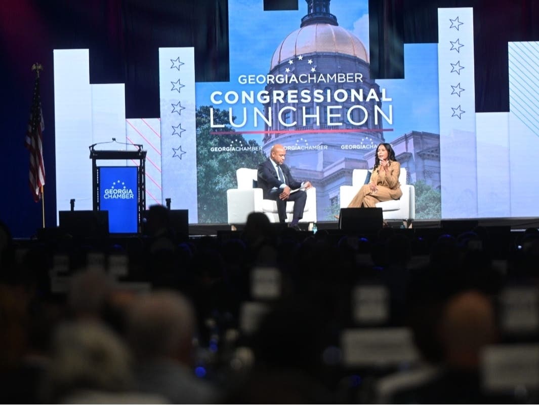 Former Atlanta Mayor Keisha Lance Bottoms at a Georgia Chamber event in Athens.
