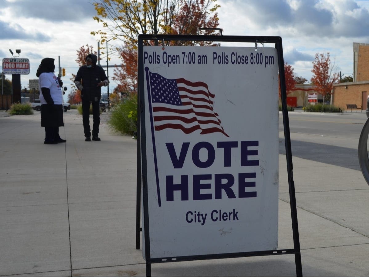 Detroit polling place 