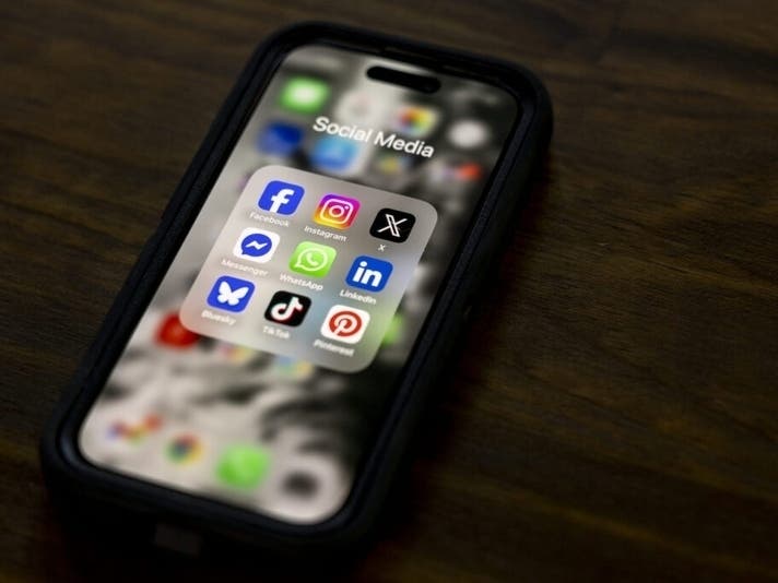 An illustration of social media on Nov. 18, 2025 