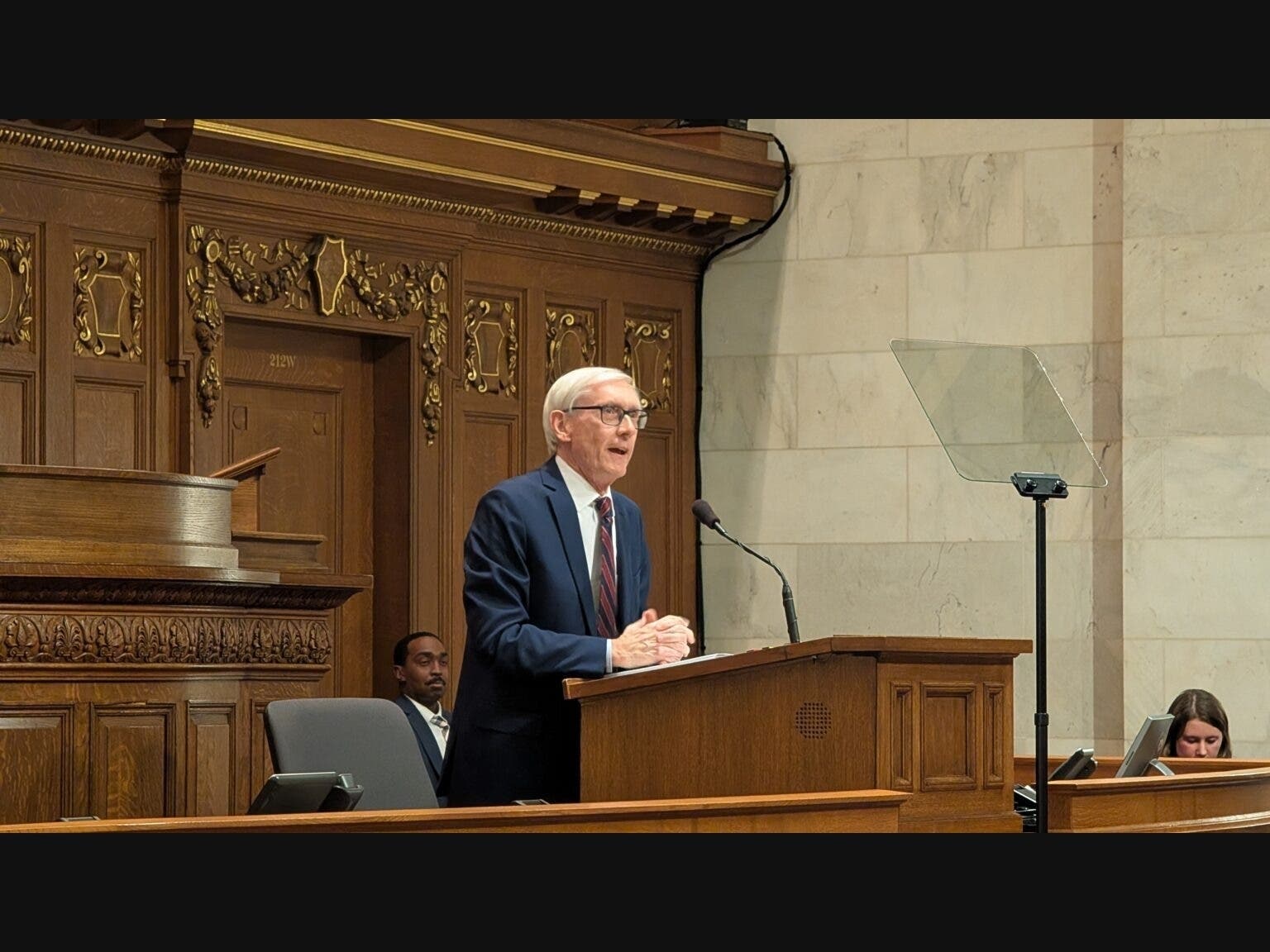 Evers signed a bill that legalizes online sports betting in Wisconsin. Evers delivers his 2026 State of the State address. 