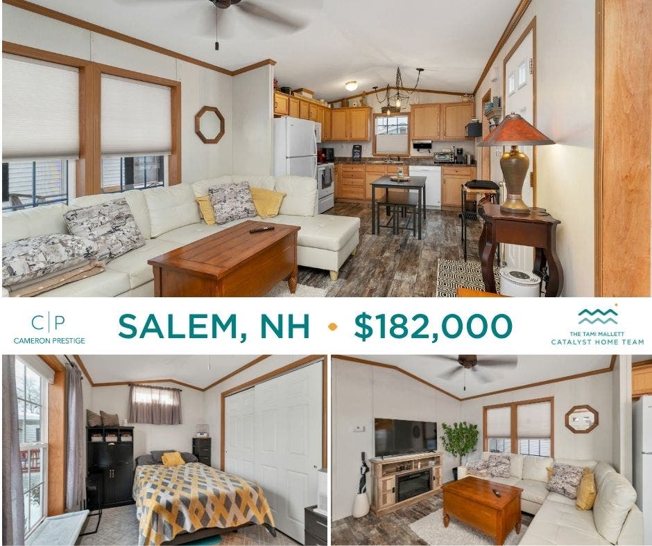 One-Level Living in Salem, NH $182,000