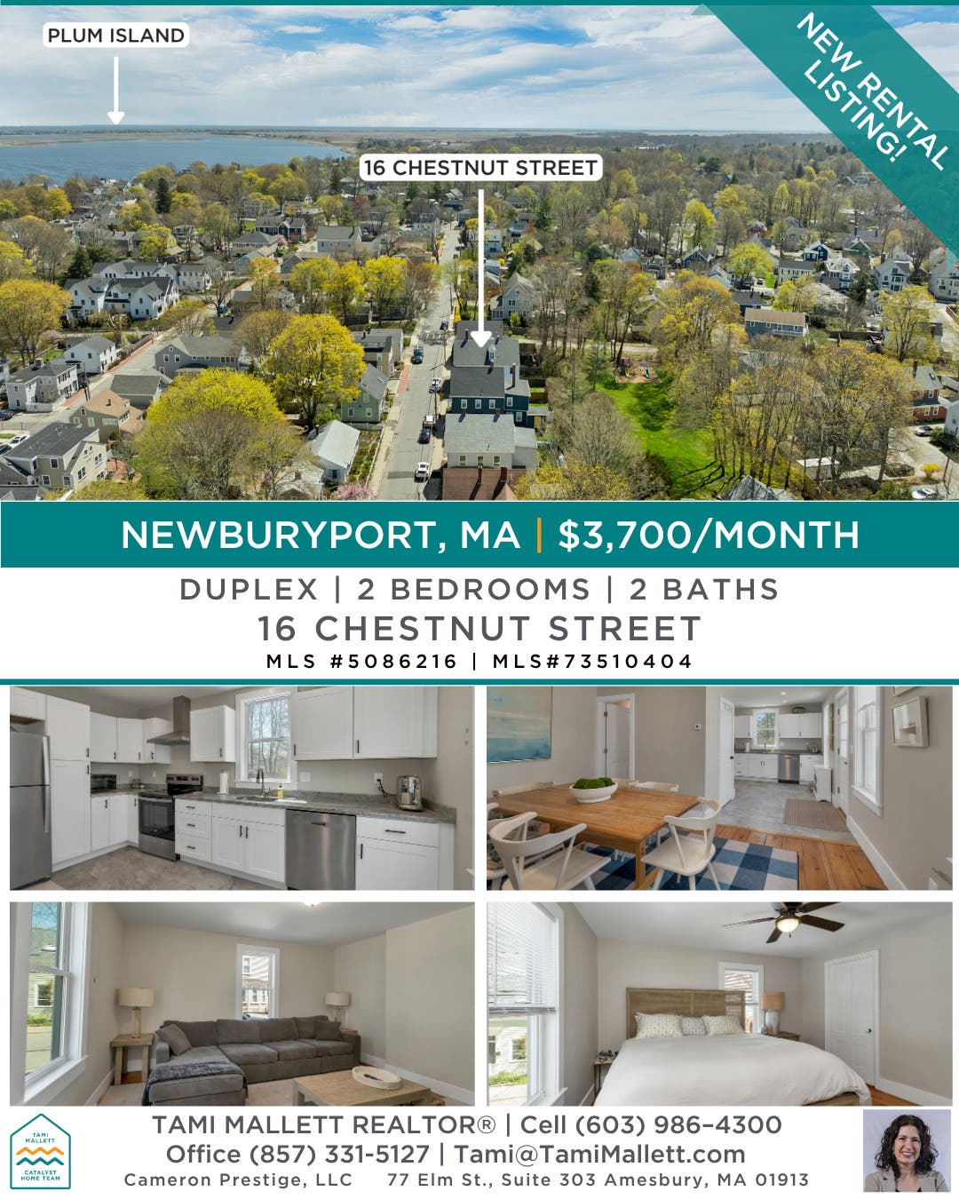 Rental - 16 Chestnut St Newburyport, MA