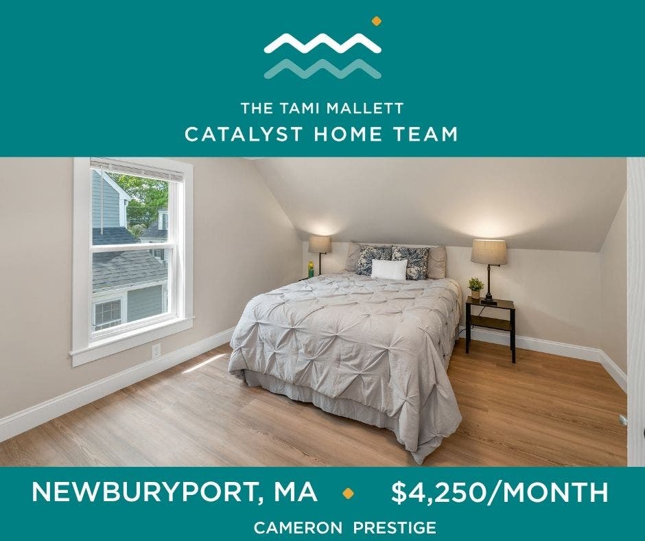 Newburyport, MA $4,250/month