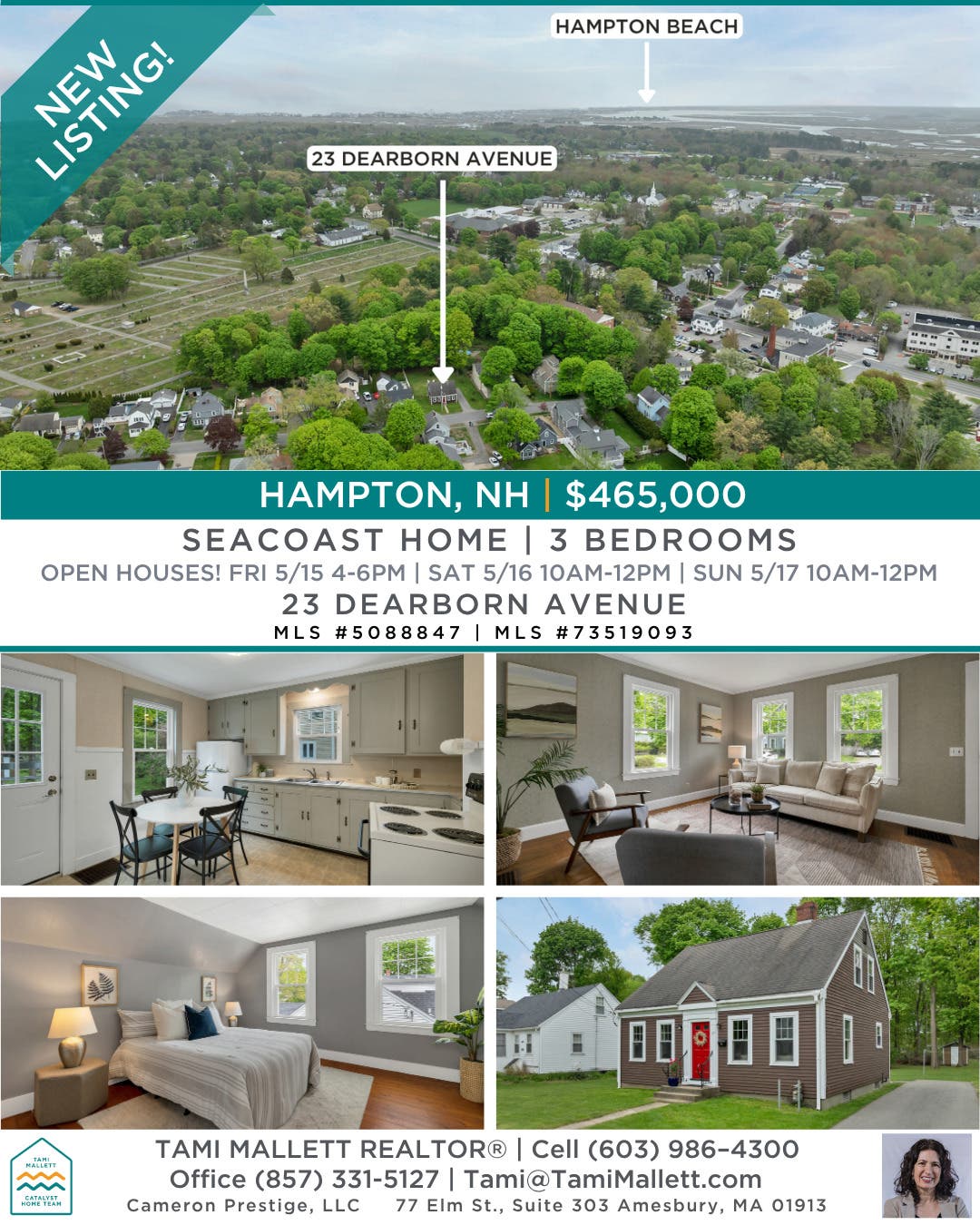23 Dearborn Ave Hampton, NH - New Listing!