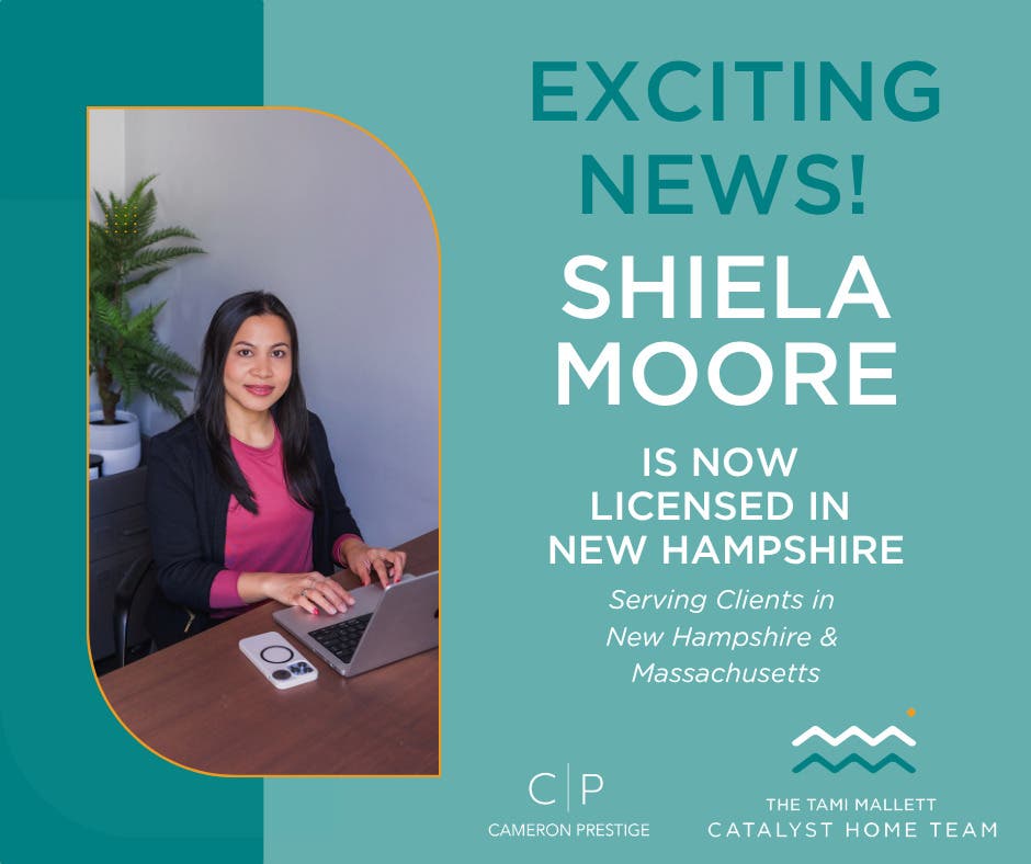 Shiela Moore is now licensed in New Hampshire!