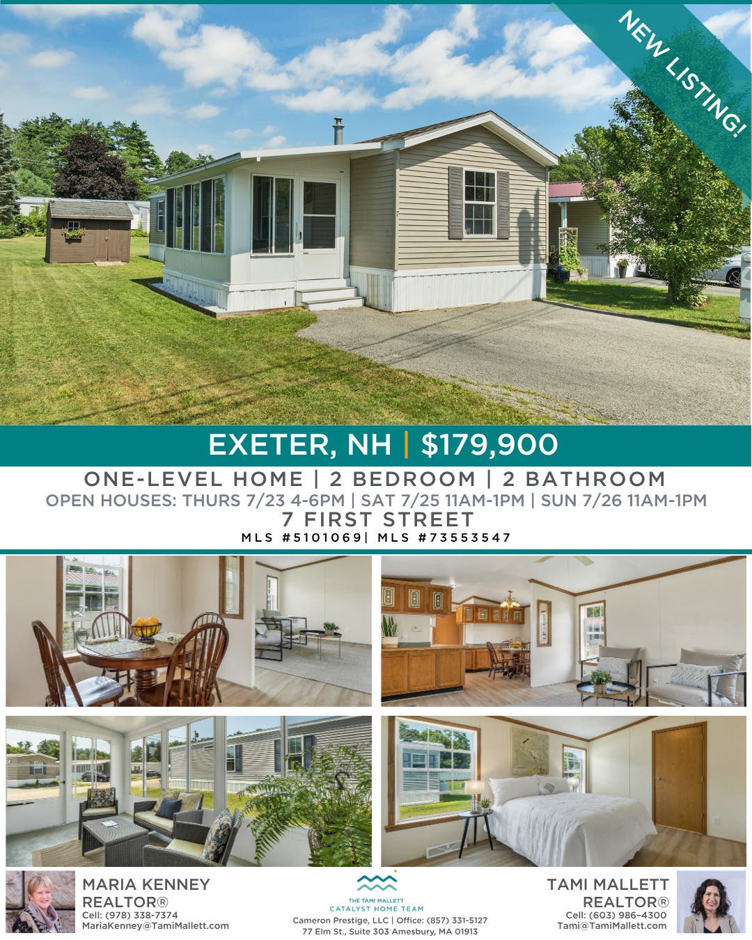 NEW LISTING - Exeter, NH $179,900!
